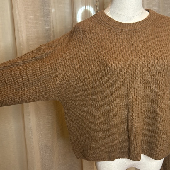 GAP Sweater Camel Cashsoft XS Dolman Sleeve - Picture 4 of 6